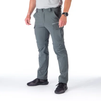 Pánské turistické kalhoty NORTHFINDER HUDSON 319-grey