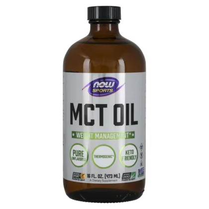 Now Foods Now MCT olej bez příchuti 473 ml