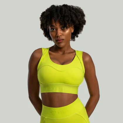 STRIX Sportovní podprsenka Lunar Chartreuse