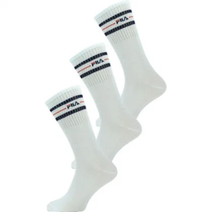 Ponožky FILA F9092 SOCKS 3-PACK-300 WHITE