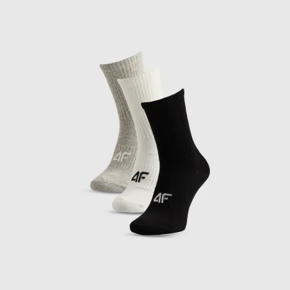 4F Ponožky dlouhé (3-pack) dámské - multicolor 35-38