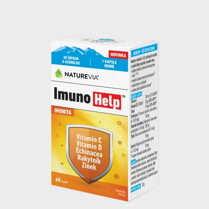 Swiss NatureVia ImunoHelp 60 kapslí