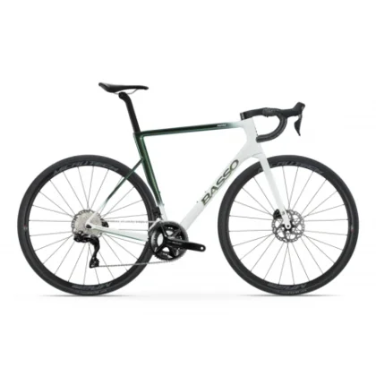 Silniční kolo BASSO Astra disc, Shimano 105 Di2, Microtech MrLite, pop green
