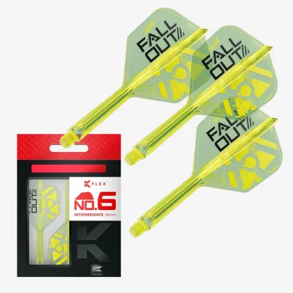 Target K-Flex Luke Littler Fallout No6 letky a střední násadky na šipky