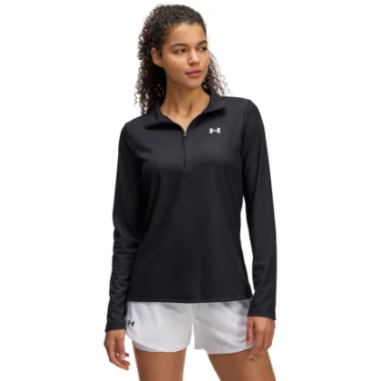 Dámská tréninková mikina s 1 2 zipem UNDER ARMOUR Tech Rib 1 2 Zip