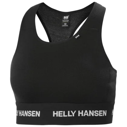 Helly Hansen Lifa Merino Midweight Bra, dámská, černá