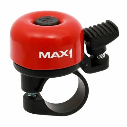 Zvonek na kolo MAX1 zvonek mini červený