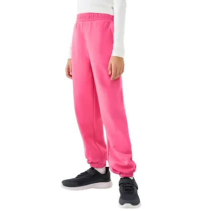Dívčí tepláky 4F JUNIOR TROUSERS CAS F0950-54S-PINK
