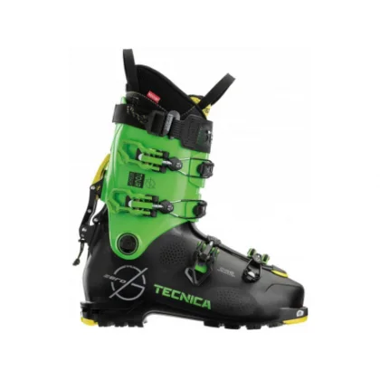Pánské skialp lyžařské boty TECNICA Zero G Tour Scout, black green