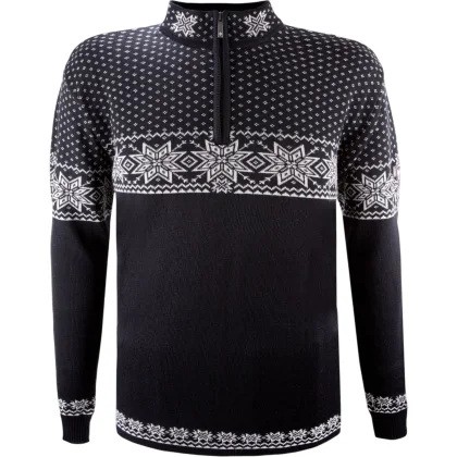 Kama Thor Merino Sweater, pánský, černý