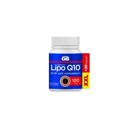GS Koenzym Lipo Q10 100 mg 80 kapslí