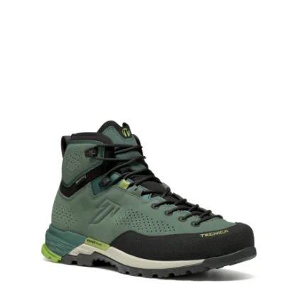 Pánská kotníková turistická celokožená obuv TECNICA Sulfur MID GTX Ms, green dark green