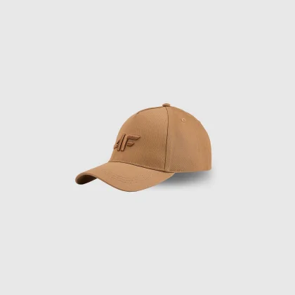 4F Unisex strapback kšiltovka - bílá XS/S (56cm)