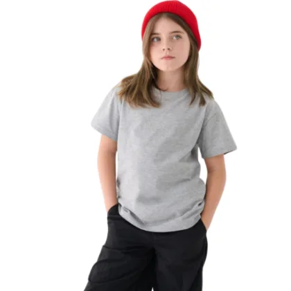 Dětské tričko s krátkým rukávem 4F JUNIOR TSHIRT 4FJWAW24TTSHU1802 M2186-12S-CREME
