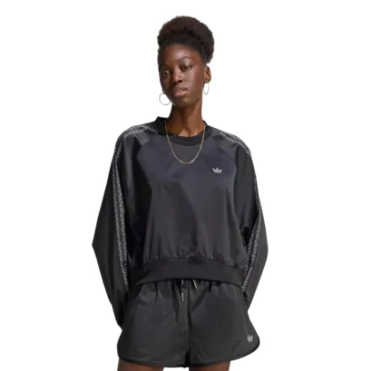 Dámská mikina ADIDAS ORIGINALS PEARL CREW BLACK