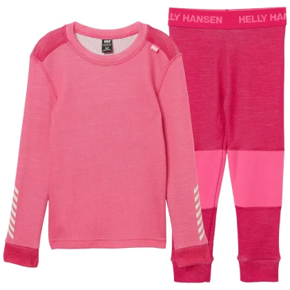 Helly Hansen Lifa Merino, sada, děti, šedá