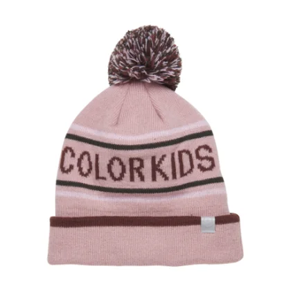 Dívčí zimní čepice COLOR KIDS Hat logo CK, zephyr