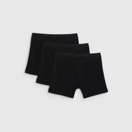 4F Pánské boxerky (3-pack) - černé M