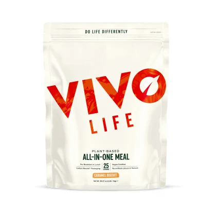 Vivo Life WHOLE MEAL Karamel biscuit - Nutričně kompletní VEGAN PROTEIN jídlo (1000 g)