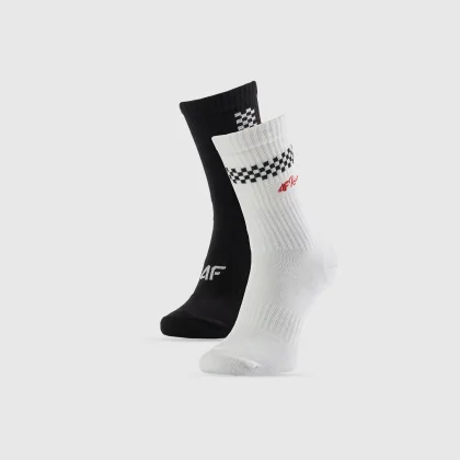 4F Pánské dlouhé ponožky (2-pack) - multicolor 39-42
