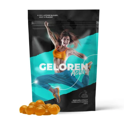Geloren Active mango 90 želé tablet