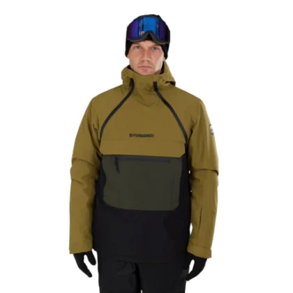 Pánská lyžařská bunda anorak FUNDANGO Hydra ECO Anorak-585- moor