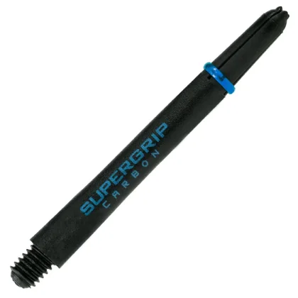 Násadky na šipky Harrows Supergrip Carbon dlouhé, aqua prsten