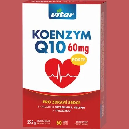 Revital Koenzym Q10 100 mg + Selen + Vitamin 60 kapslí