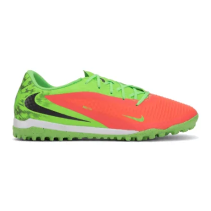 Pánské fotbalové kopačky turfy NIKE Phantom 6 Low Academy Erling Haaland M TF hot punch black green strike