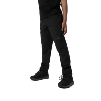 Chlapecké turistické kalhoty 4F JUNIOR TROUSERS FNK M098-20S-DEEP BLACK