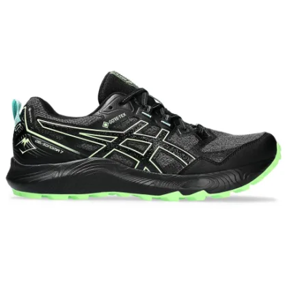 Pánská běžecká trailová obuv ASICS Gel Sonoma 7 GTX black illuminate green
