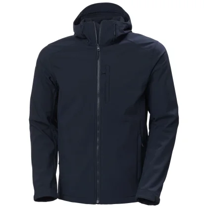 Helly Hansen Paramount Hooded, pánská softshellová bunda, navy