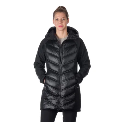 Dámská turistická softshellová bunda NORTHFINDER MARGIE-269-black