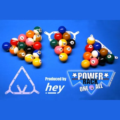 ProZona Fólie Power Rack Pool 9-Ball, 10-Ball, 8-Ball