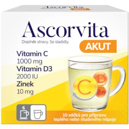 Ascorvita AKUT nápoj 10 x 3 g