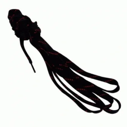 Šňůrky do bruslí TEMPISH Šnúrky hokejové 160 - 260 cm black