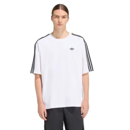 Pánské tričko s krátkým rukávem ADIDAS ORIGINALS 3S TEE WHITE