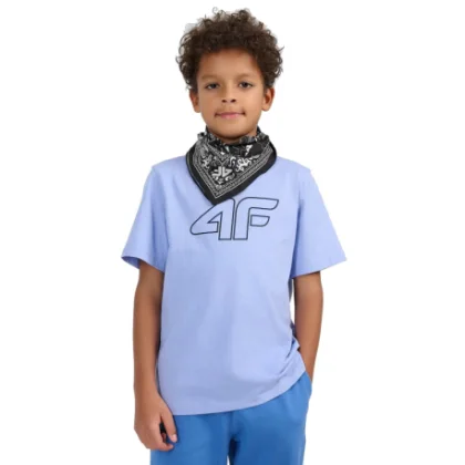 Chlapecké tričko s krátkým rukávem 4F JUNIOR TSHIRT M3007-33S-BLUE