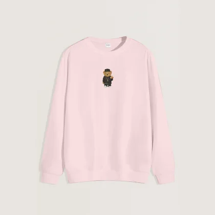 Mikina, Barva Bílá, s Potiskem Compton Teddy