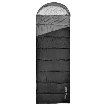 Turistický mumifikovaný spací pytel SPOKEY POLARIS 350 Sleeping bag, -9°C, black-grey