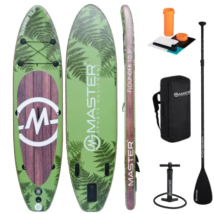 Paddleboard MASTER Aqua Flounder - 10.5