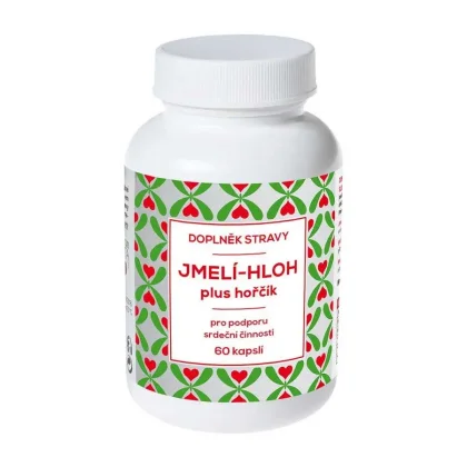 Naturvita Jmelí Hloh plus Hořčík 60 kapslí
