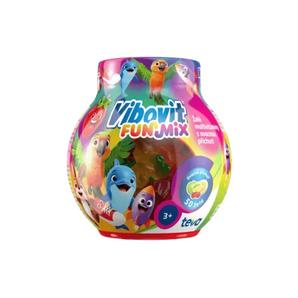 Vibovit FunMix želé bonbóny multivitamíny 50 ks