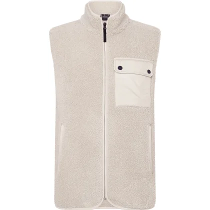 Didriksons Rasmus 2, fleecová vesta, pánská, clay beige