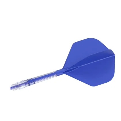 Cuesoul ROST T19 modro-průhledné, No2 letky, carbon násadky
