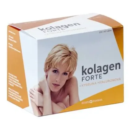 Rosen Kolagen Forte + Kyselina hyaluronová 180 tablet