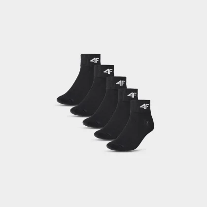Chlapecké krátké ponožky (5-pack) - černé
