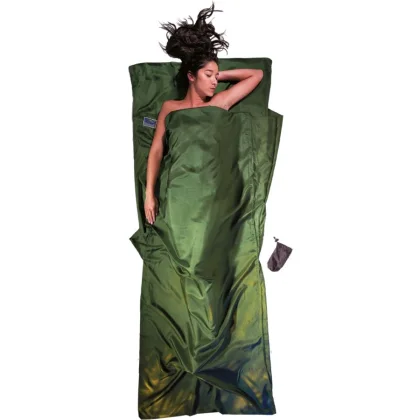 Cocoon TravelSheet, spacák, tmavě olivově zelená