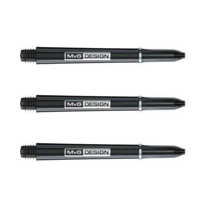 Násadky na šipky Winmau MVG Signature Nylon dlouhé, černé