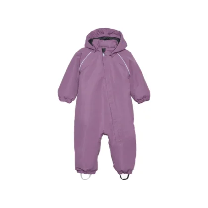 Dívčí zimní overal COLOR KIDS Coverall - Solid, argyle purple